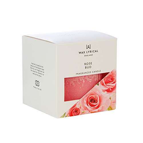 Wax Lyrical Scented Pillar Candle Rose Bud. Burn Time Approx 60 Hours #TOP7