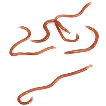 200pcs 17mm Leurres De Pêche Appâts, Doux Faux Ver De Terre D'eau Douce Petit Artificiel Asticot Leurre De Pêche Accessoires De Pêche Appâts De Pêche Jaune