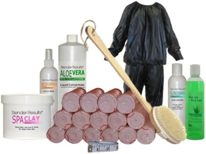 SLENDER RESULTS Body Wrap Ultimate Inch Loss Results Kit - It Truly Works!