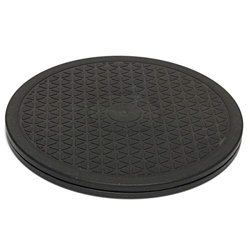 Tornos de alfarería con plato giratorio multiusos 360 y base estable de 10 pulgadas 2
