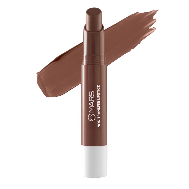 MARS Matte Super Stay Lipstick | Up to 12 Hours Long Lasting | Smudge Proof and Waterproof Lipstick for Women (2.6 gm) (26-CHESTNUT)