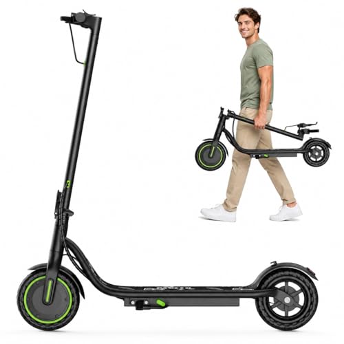 Image of Electric Scooter for Adults and Teens, 19 MPH, Up to 15 Miles Long Range, 350W Motor, Cruise Control, Dual Braking System, Foldable E Scooter for Commuting & Campus,UL 2272 Certified