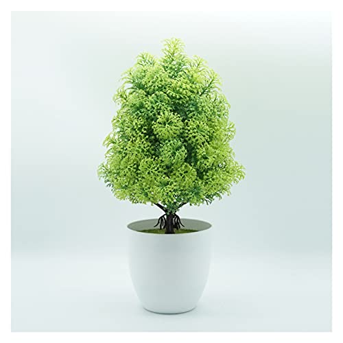 人工鉢植えの12.5インチの人工鉢植え植物偽の植木鉢リビングルームデスクトップシミュレーション植物家庭用寝室の人工植物