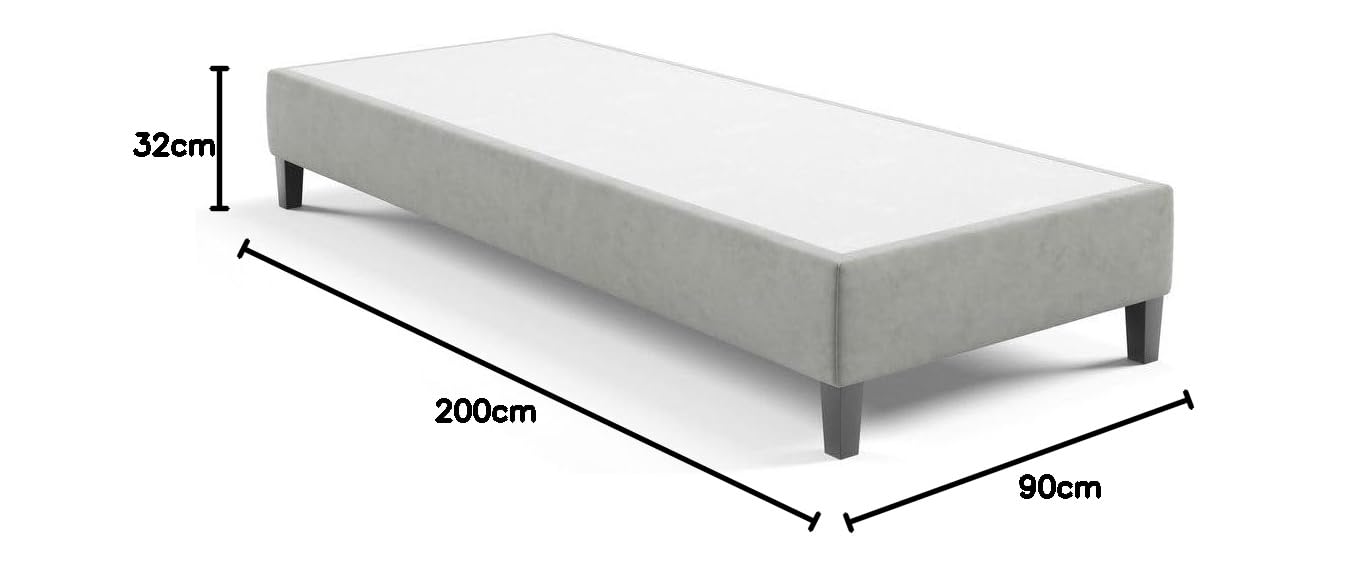 Boxspringbett Bettgestell Base, mit Lieferung