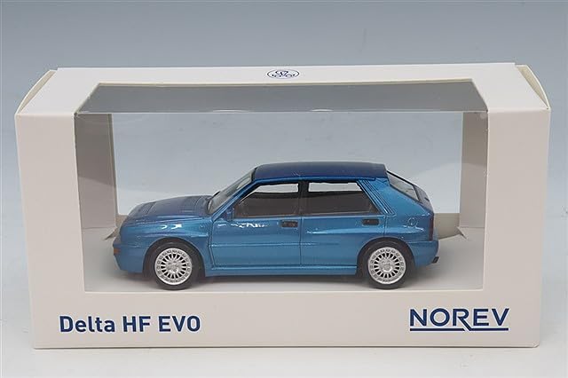 Amazon | ノレブ JETCAR 1/43 ランチア デルタ HF EVO2 1993 ブルー