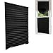 Temporary Blinds for Windows,No Drill Blinds Stick on Curtains for Bedroom Kitchen Bathroom Windows,Light Filtering Privacy Protection,Easy to Cut and Install with 2 Clips