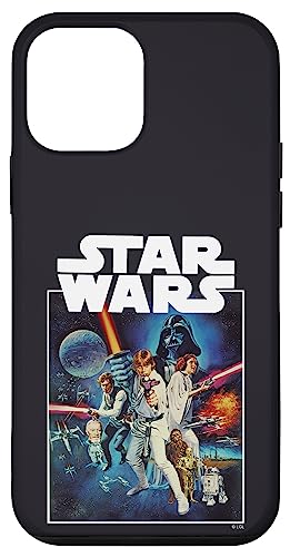 Coque iPhone 12 mini Star Wars contre les rayures et chutes avec design imprimé