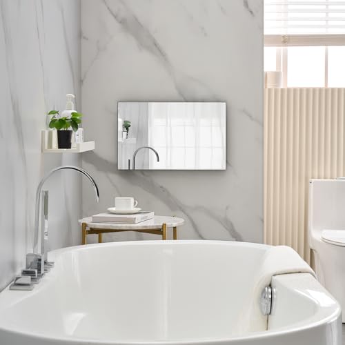 Image of 22 Inch Smart Mirror TV, Waterproof LED TV for Bathrooms and Hotels | 1080P webOS Televsion ATSC Tunner, Built-in Alexa, Bluetooth & Wi-Fi, Magic Remote with Voice Control