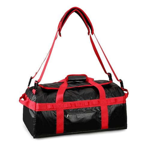 Sac à dos rouge à compartiments multiples | Modèle ergonomique hommes et femmes