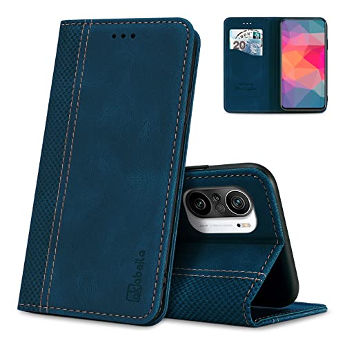 Coque Xiaomi Poco X6 Pro 5G Protège Écran Étui Rabat Bleu Pratique