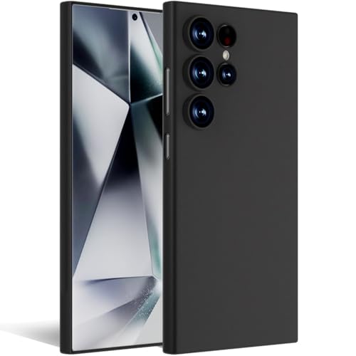 X-level for Samsung Galaxy S24 Ultra Case, Extra Slim 0.3 mm Thin Translucent Matte Finish Anti-Scratch and Fingerprint Resistant Cover for Samsung S24 Ultra - Black