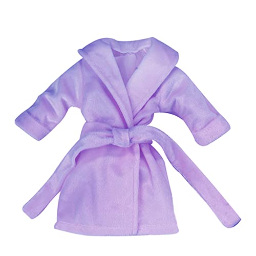 Dolls Robe For 18 Inch Dolls By Sophia's Fits Most 18" Dolls - Dolls Robe & Tie Belt, Lavender Doll Robe #TOP1