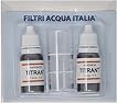 Titrant Kit Analisi Durezza Acqua (Gradi Francesi) per Misurare Calcare SET 2 Pezzi