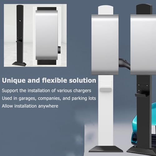 Borne électrique extérieure propre grâce au support de recharge universel