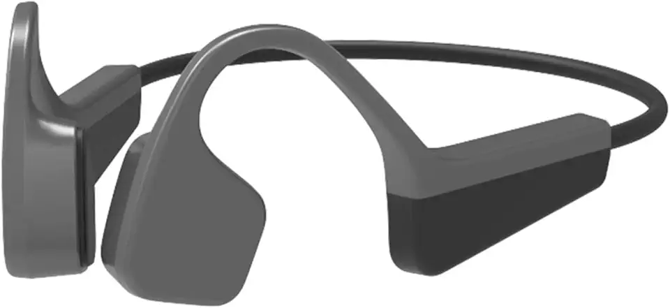 Fone de ouvido de condução óssea sem fio V11 à prova de suor com fones de ouvido Fone de ouvido para esportes ao ar livre Fone de ouvido de carregamento USB com microfone para ciclismo e