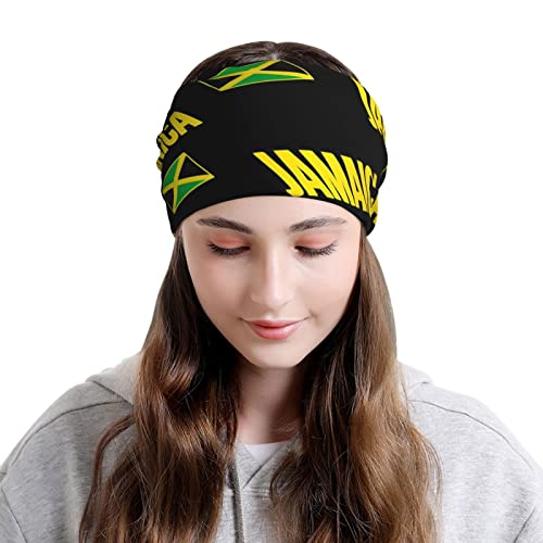 Cute Flag Multifunction Beanie Baggy Hat Slouchy Patriotic Skull Beanie Cap Stretch Scarf miniatura 5