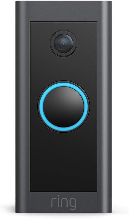 Ring Video Doorbell Wired by Amazon | HD Video, Motion Detection, hardwired installation, works with 8-24 VAC (requires Ring Adaptor for 220-240 VAC) | 30-day free trial of Ring Home