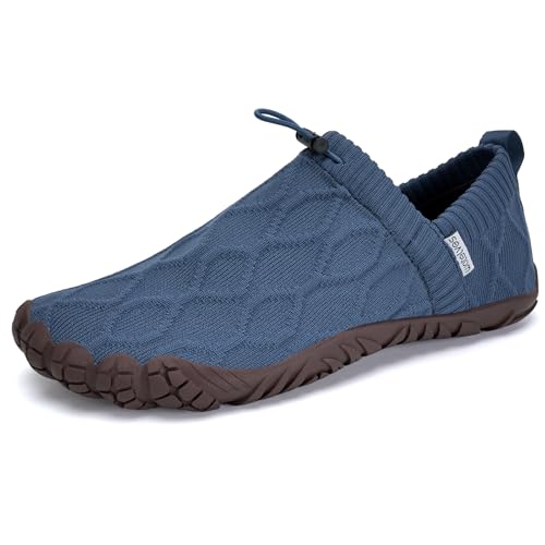 WateLves Barefoot Water Shoes Women Men Minimalist Comfortable Walking Shoes Beach Outdoor Running Sneakers (Malad Blue,41)