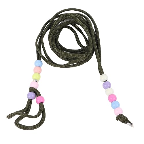 Image of Reptile Lizard Harness Leash Bearded Dragon Rope Adjustable Small Animal Traction Rope for Lizard Reptiles Amphibians Small Animal (OD Green)