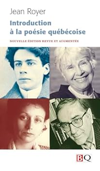 Paperback introduction a la poesie quebecoise du xxe siecle [French] Book