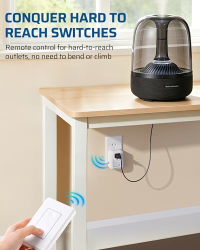 DEWENWILS Remote Control Outlet, 100FT Range, Programmable - image 4
