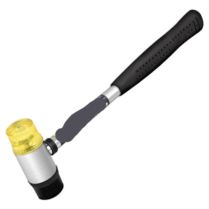 Mazo de goma y plástico, Martillo de goma 30/35/40 mm doble cara for albañilería y acristalamiento losas(40mm)