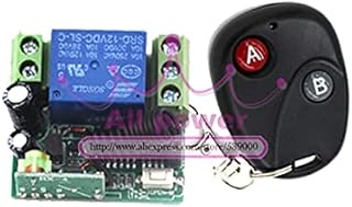 12V 1CH 10A 150M Wireless Remote Control Switch Receiver Board & Transmitter Remote Controller Fixed Code 315/433MHZ