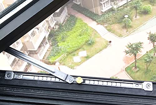 Verrouillage de fenêtre UPVC Sécurité enfant, Fenêtre réglable porte coulissante limiteur bouchon serrure Ventilation enfant animaux de compagnie
