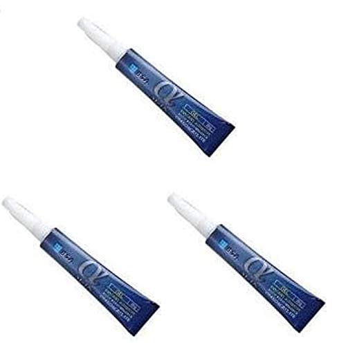 Amazon.co.jp: αクイン 瞬間接着剤 (GELタイプ 20g×3本入) : 文房具