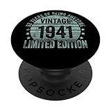 Photo Gallery retro 83rd birthday gifts men women popsockets popgrip intercambiabile Photo Gallery retro 83rd birthday gifts men women popsockets popgrip intercambiabile