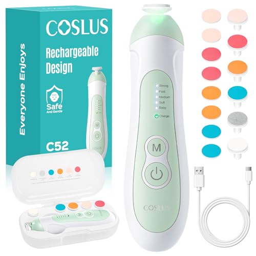 COSLUS Baby Nagelfeile elektrisches Zubehör: 12 Schleifköpfe, 8 Schleifscheiben für 19,99 EUR (-21%) statt 7,16 EUR bei amazon.de Bild: COSLUS Baby Nagelfeile elektrisches Zubehör: 12 Schleifköpfe, 8 Schleifscheiben für 19,99 EUR (-21%) statt 7,16 EUR bei amazon.de
