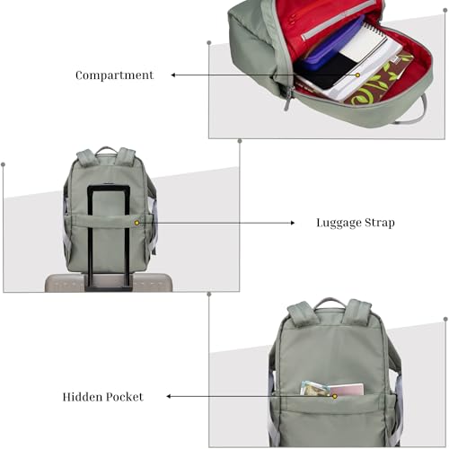 Image of F Gear Cannes 12L Laptop Backpack|Premium, Soft Touch, Lightweight & Durable|Laptop & Tablet Sleeves|3 spacious compartments & 2 Pockets|Ideal for Office, Daily Use & Travel