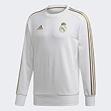 adidas real madrid ea trikot limited edition blau Real Swt Top (DZ9314) adidas Herren Real Madrid SWT Sweatshirt, Blanco (White/Dark Football Gold), XL