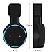 Echo Dot Wall Mount Holder for 3rd Gen, Amazon Echo Dot Alexa Outlet Holder Stand, A Space-Saving Echo Dot Accessories Without Messy Wires or Screws (Black, 1 Pack)