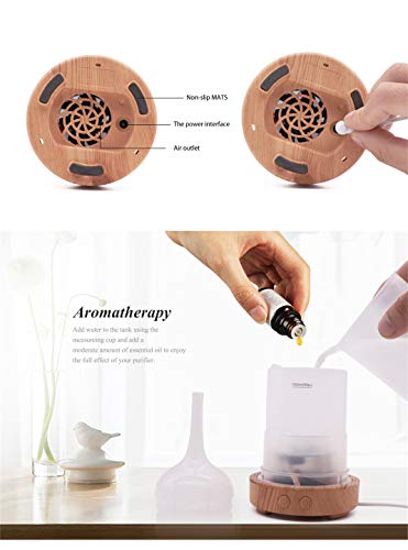 Aromaterapia Humidificador Difusor Eléctrico Ultrasonico miniatura 6