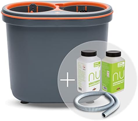 Produktbild von SPÜLBOY NU Tragbarer Gläserspüler – Manuell, Für Gläser Bis 1L, Mit Bürste & Schlauch, Made In Germany