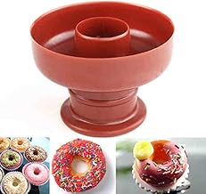 Donut Cutter (Plastic), 1pc Donut Cutter Bakeware Mould, Cake Tools,Cake Decoration Muffin Cupcake Moulds (XN-Y892-GERS_BZ)