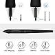 HUION Inspiroy Giano G930L Grafiktablett Bluetooth, mit Intelligentem Mini-LCD-Bildschirm und Batterielosem PW517-Stift mit 8192 Druckstufen, 13,6 Zoll Kabelloses Zeichentablett für Designer Künstler