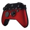 UN-MODDED Custom Controller Compatible with Xbox ONE Elite Series 2 (with 3.5 Jack) for All Major Shooter Games... (Multiple Designs Available) (Shadow Red)