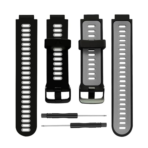 [�����ȓX] Garmin Forerunner 235 �Ή����X�g�o���h �u���X���b�g �E�H�b�`�X�g���b�v �o���h �����p Garmin Forerunner 230/220/235/620/630/735XT �Ή�(Black gray)