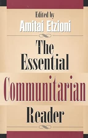 The Essential Communitarian Reader book cover