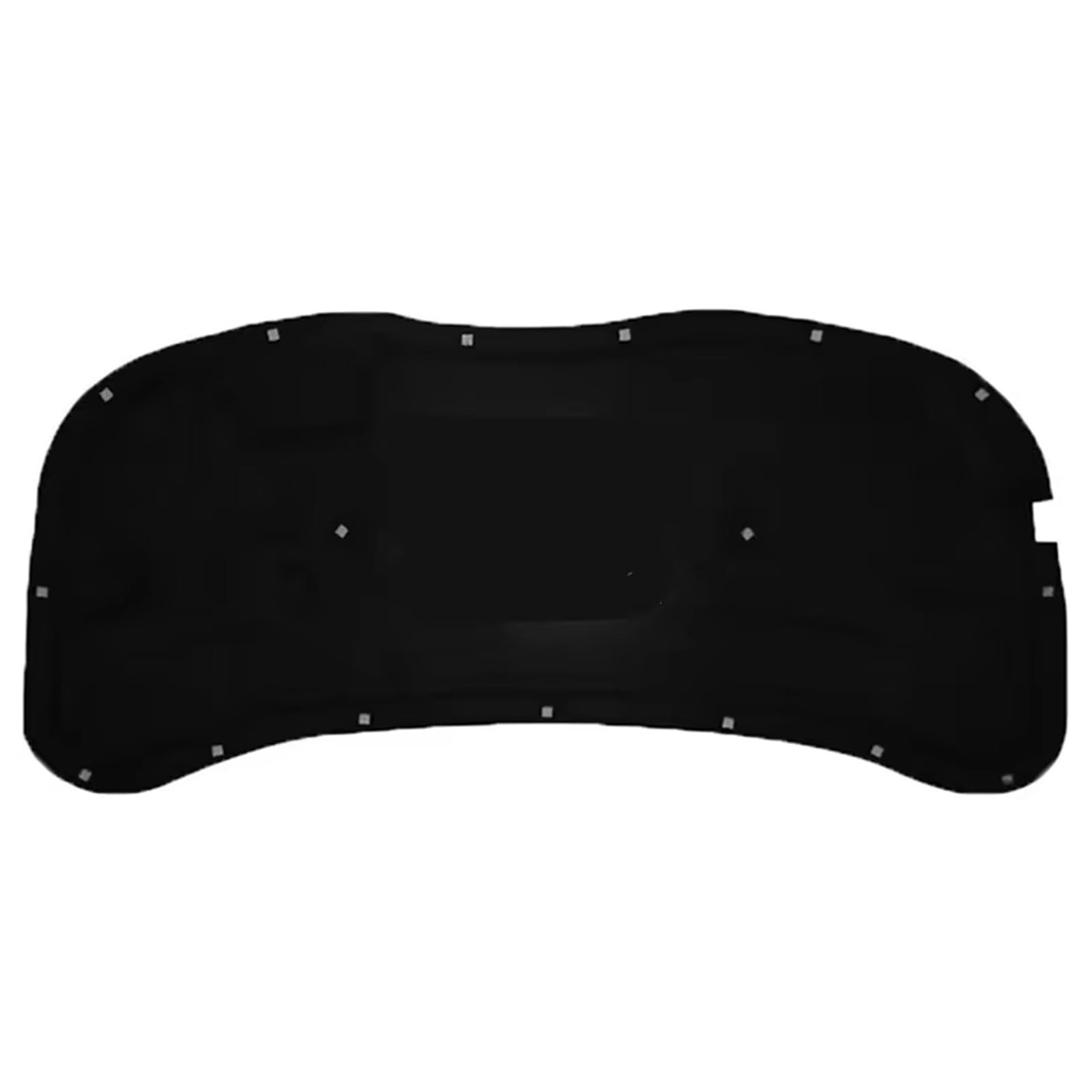 Jjrfvbgt Black Hood Sound Insulation Pad Compatible With Vw For Polo Mk4 2001 2002 2003 2004 2005 2006 2007 2008 2009 2010 Car Front Hood Engine Insulation Cotton Soundproof Mat