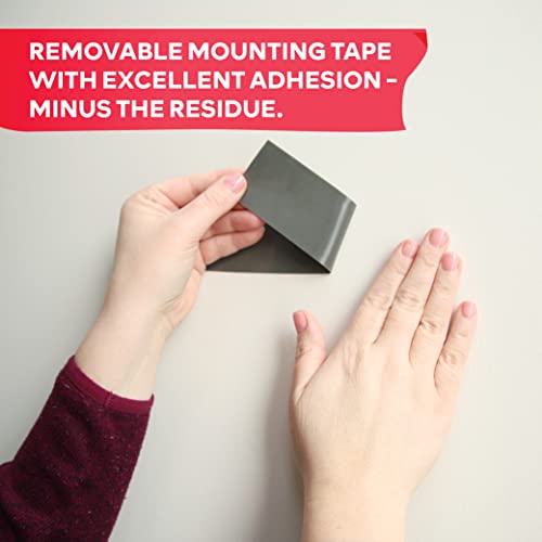 Xfasten Extreme Double-Sided Acrylic Mounting Tape Removable, Gray, 2-Inch X 300-Inch, Waterproof Indoor And Exterior Double Sides Brick Mounting Tape #TOP7