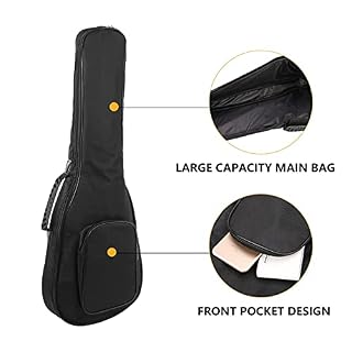 Generic Housse pour ukulélé de concert rembourrée en tissu Oxford extra épais pour instruments de musique Sac de… - Les Beatles, Paul McCartney, John Lennon, RIngo Starr, George Harrison Generic Housse pour ukulélé de concert rembourrée en tissu Oxford extra épais pour instruments de musique Sac de… – Image 4