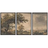 MUDECOR Vintage Tree and Mountain Set