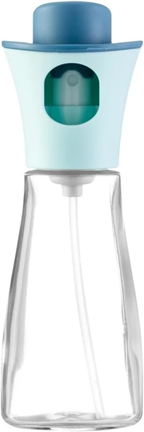 5.07oz Glass Oil Sprayer For Cooking, Dispenser,Air Fryer Spray Bottle For Salad,Baking,Grilling,Frying(Blue)