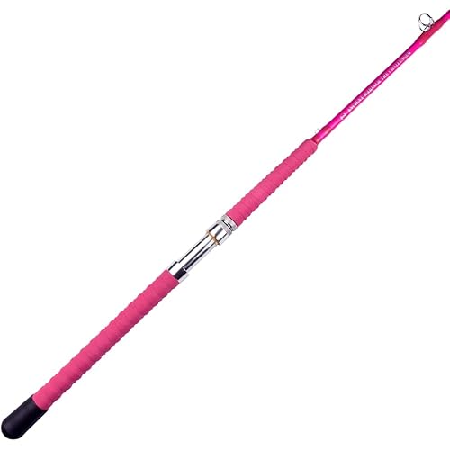 ANCIENT MARINER Catfish Fishing Rods 7’6 Glow in The Dark Ancient Mariner The Challenger Casting Rod, Medium Heavy