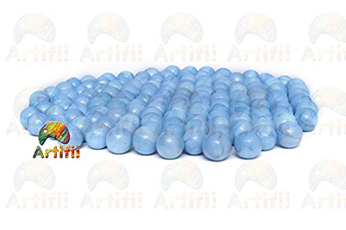 Image of Decorative Glass Marble Kanche Pebbles for Decoration & Kids Playing Kanche /goli Glass Marbles(Grey 950 Gram)