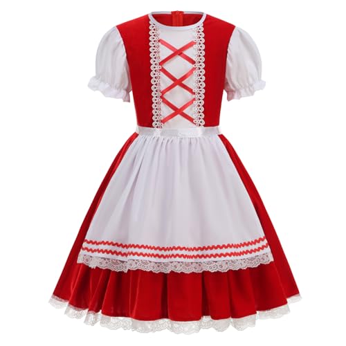 Disfraz completo de Caperucita Roja para niñas miniatura 3