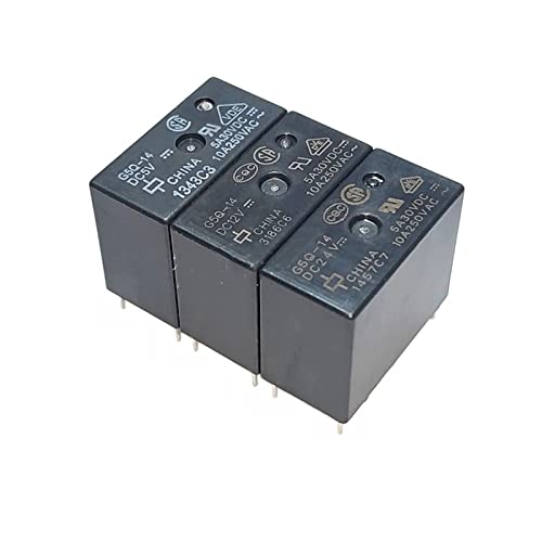 Relé electromecánico G5Q-14 de 12V y 5 pines para sustitución de componentes en placas PCB 3